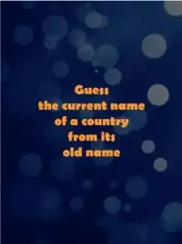 Guess the new name of old country Screen Shot 11