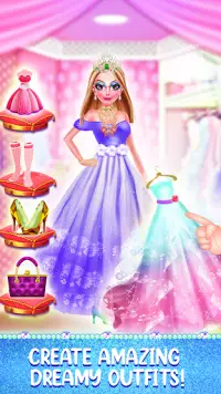Juego de princesa para hacer joyas para niñas Screen Shot 1