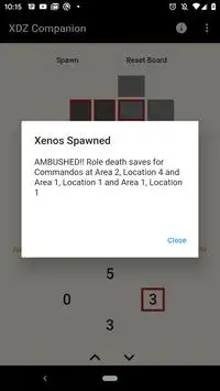 Xeno Dead Zone Companion Screen Shot 3