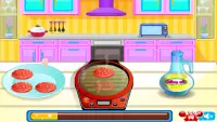 Mini Burger Pişirme Oyunları Screen Shot 0