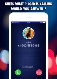 Talk To Jojo™ - Jojoo Siwa’s Call & Chat Simulator Screen Shot 3