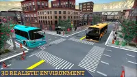 Simulador de ônibus dos EUA: jogos de ônibus Screen Shot 20