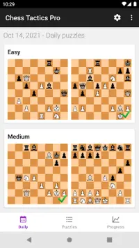 Chess Tactics Pro (Puzzles) Screen Shot 1