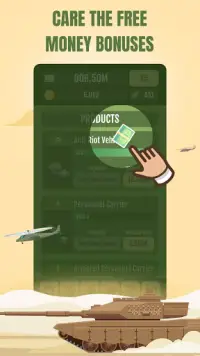 Idle Army Vehicle Tycoon - Idle Clicker Game Screen Shot 3
