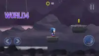 Super Sonic Run Adventure Game Screen Shot 4