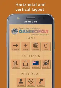 Quadropoly Best AI Board Business Trading Game Screen Shot 2