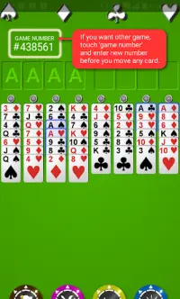 FreeCell Grandmaster Screen Shot 2