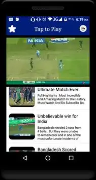 Watch Cricket Screen Shot 5