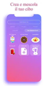 Contatore calorie - EasyFit Screen Shot 2