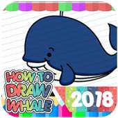 How To Draw Whale Fish 2018