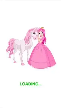 Princess Pony Coloring Book Screen Shot 0