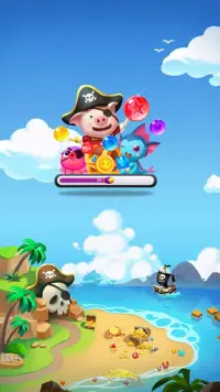 Pirate pig bubble shooting Screen Shot 3