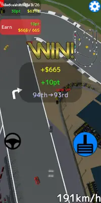 SSR - 1vs1 Racing Battle Screen Shot 0