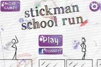 StickMan School Run Screen Shot 4