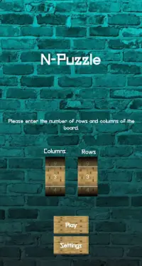 N-Puzzle (slide puzzle) Screen Shot 0