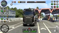 Jogo Euro Truck Driving Real Screen Shot 3