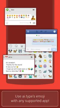 ai.type Emoji плагин Keyboard Screen Shot 8