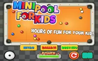 Mini Pool for Kids Screen Shot 5