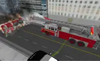 Пожарник Грузовик машина Screen Shot 0