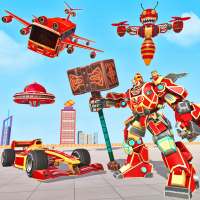 Multi Robot Car Game: Formula Car Robot Transform