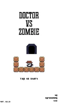 Doctor VS Zombie - Jump Jump and Kill Zombies Screen Shot 0