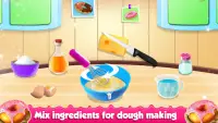 Donut Maker Girls Cooking Game Screen Shot 13