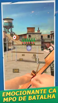 Tiro com arco: Sniper Hunter Screen Shot 1