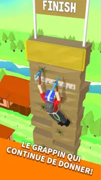 Rock Climbers-Hang Mountain Climbing Screen Shot 2