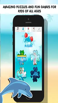 dolphin games free for kids Screen Shot 1