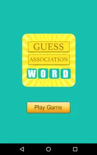 Guess the Word Association Screen Shot 9