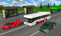 Racing In Bus 3D Screen Shot 5