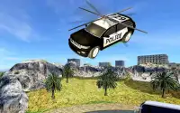 Flying Police Car Prisoner Transport 2017 Screen Shot 13