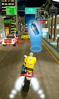 Subway Moto Rider Screen Shot 1