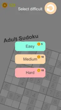 Adult Sudoku Screen Shot 1
