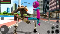 Capitolo Spider Stickman Crime: Power Hero Sim Screen Shot 2
