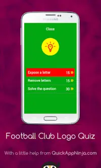 Football Club Logo Quiz Screen Shot 4