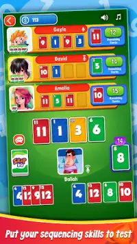 Skip-Bo Screen Shot 1