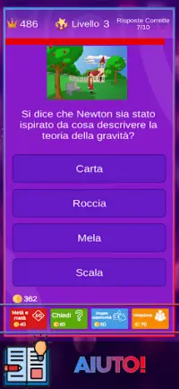 Quiz Ciao: gioco a quiz Screen Shot 3