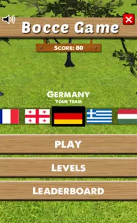 Bocce Game Screen Shot 0