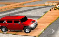 City Parking: 3D Prado Stunt Drive Simulator Game Screen Shot 2