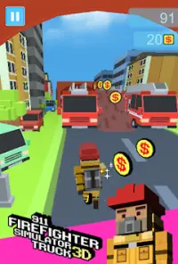 Firefighter Rescue Games 3D Screen Shot 1