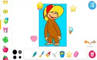 Monkey Jungle Coloring Books Screen Shot 5