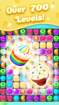 Fruit Candy Blast Match 3 Game: Sweet Cookie Mania Screen Shot 1