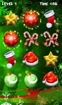クリスマスのメモリーマッチ Screen Shot 6