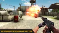 FPS Shooting Commando Warfare: Secret Mission game Screen Shot 1