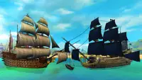 سفن المعركة - عصر القراصنة - معركة سفينة حربية Screen Shot 5