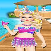 Tropical Princess Salon & Make Up Games For Girls