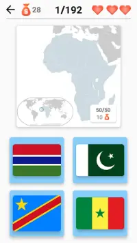 Flagi świata, stolice i mapy wszystkich krajów! Screen Shot 2