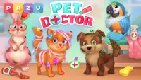 애완 동물 의사-아이들을위한 동물 관리 게임 Screen Shot 0