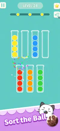 Ball Match Puzzle：Sort Color Bubbles 3D Games Screen Shot 7